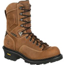 Georgia Boot Mens 8 Safety Toe Logger Boot 